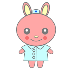 Pink rabbit nurse