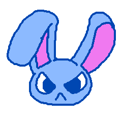 grumpy rabbit