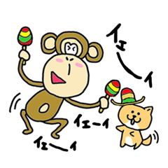 Mr.Monkey and Mr.Dog