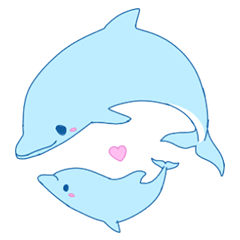 Dolphin sticker!