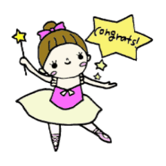 バレエのかわいいスタンプ Line スタンプ Line Store