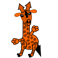 Arrow giraffe
