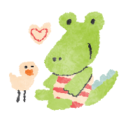Crocodile-kun sticker