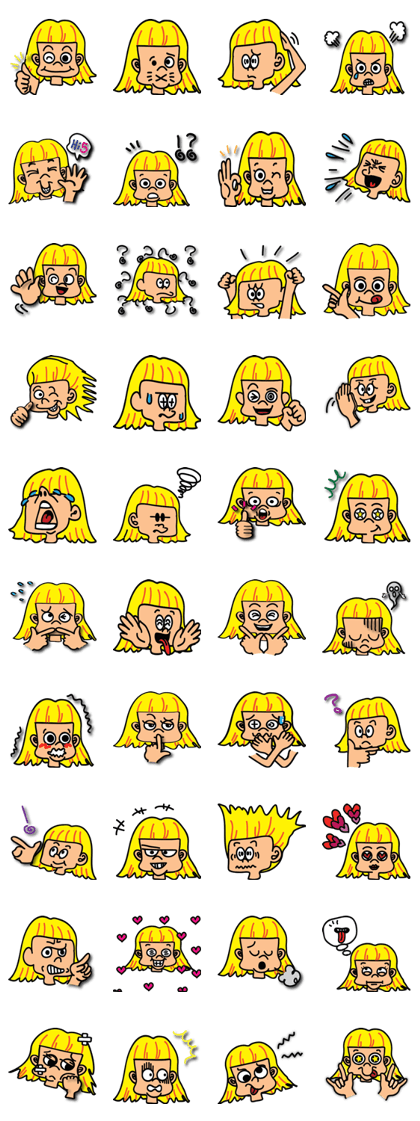 Amy's Facial Expressions