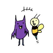 The life of flying bats and bees