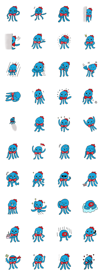 I am a octopus.