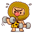 Stone Man Moai - LINE Creators' Stickers  Line sticker, Hipster wallpaper,  Character design