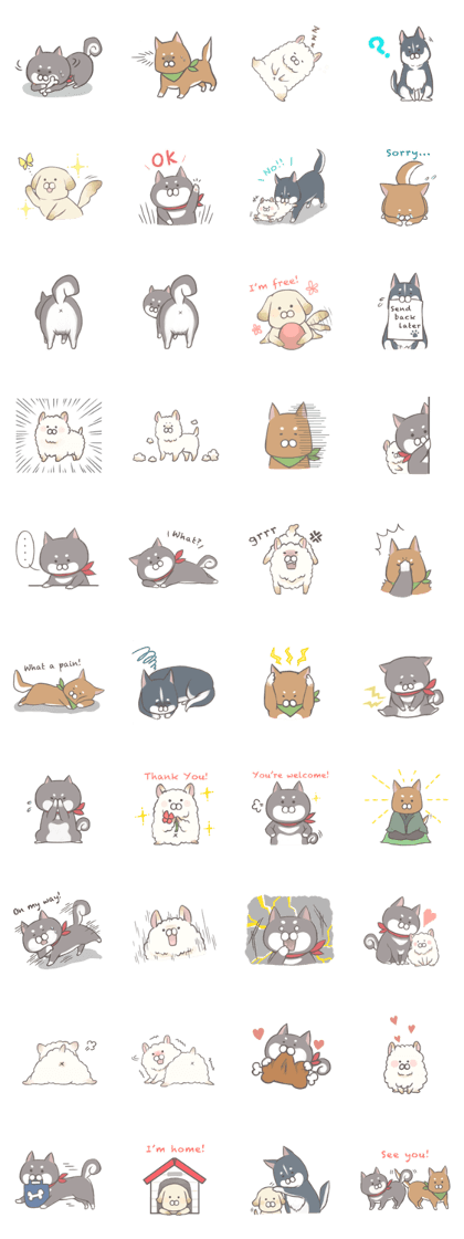 Lots of dogs (English version)