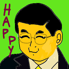 Happy elder