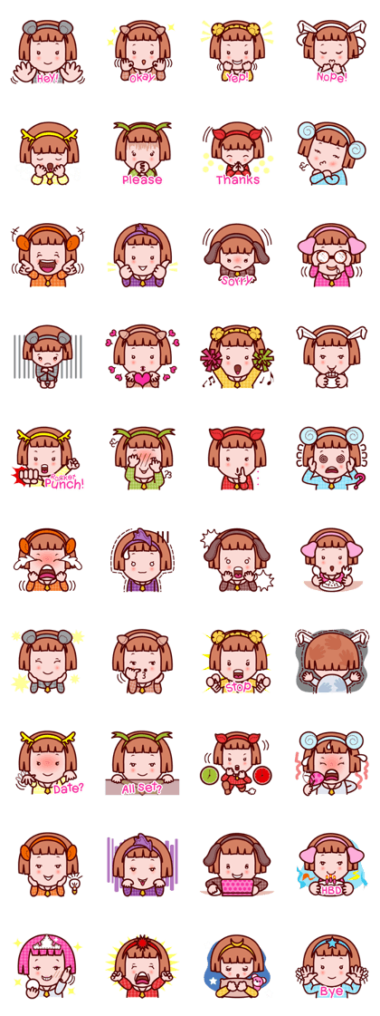 Jeed Jiew, The little bugging girl