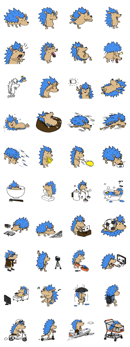 Blue hedgehog