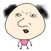Small middle aged man "HAMUO"
