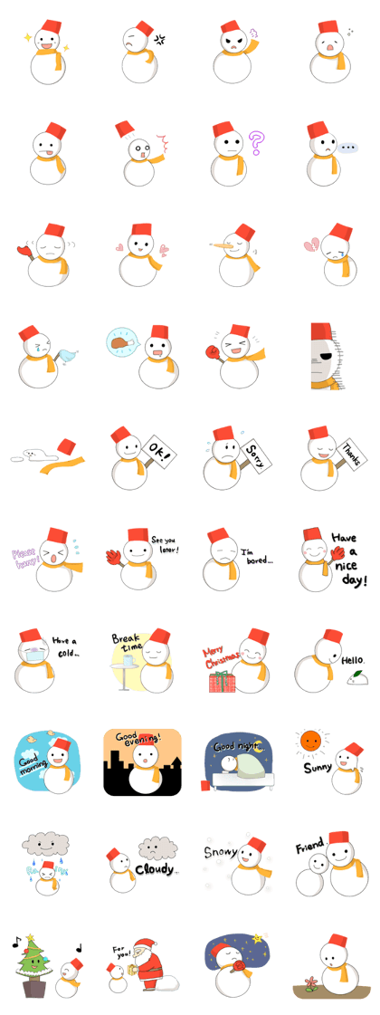 Snowfie's every day.