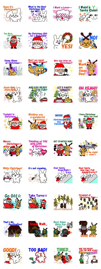 The Best Xmas Stickers!(Xmas Limited)