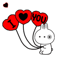 Beige Rabbit-Valentine's Day Special