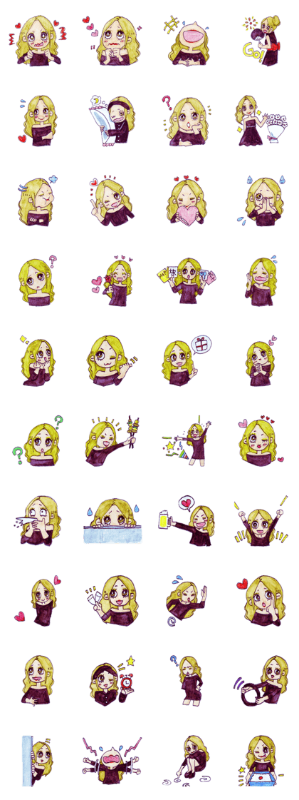 Blonde girl
