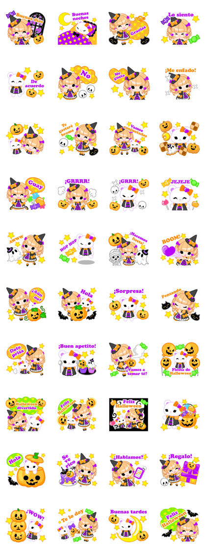 Halloween Girl -Spanish-