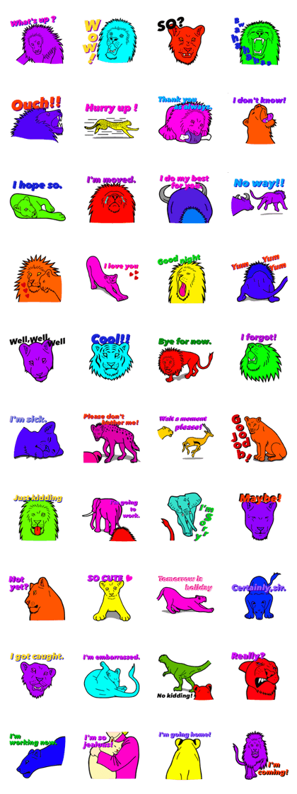 The Speaking Lion (English version)