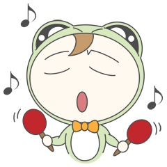 A frog and song