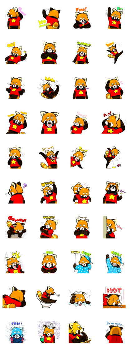Lesser panda "Letsu". (EN ver)