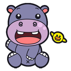 Jumbo - the big & cute hippo -