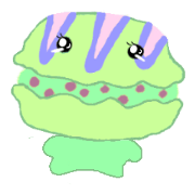 Alien from macaroon