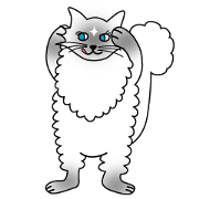 White cat Riri