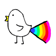 Daily life of demon-kawaii bird