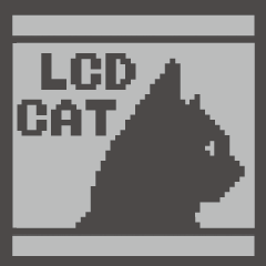 LCD Cat