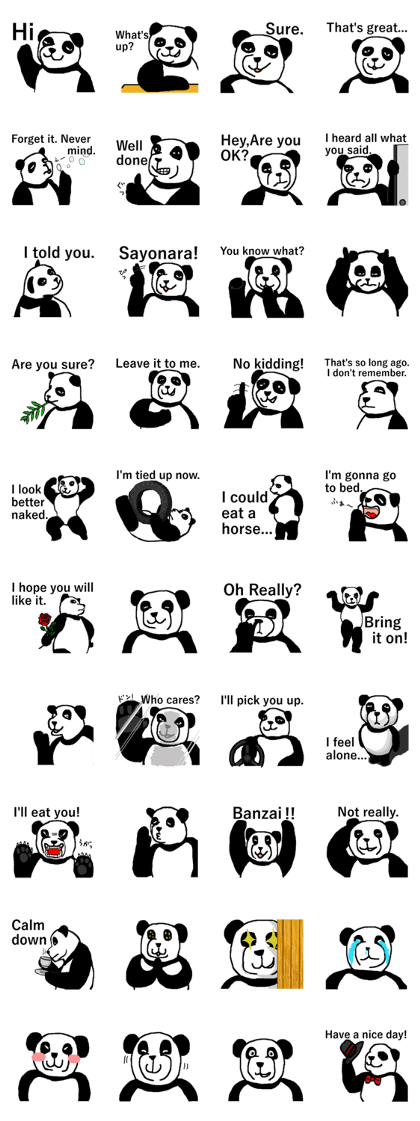 Nice Panda Guy (English Ver.)