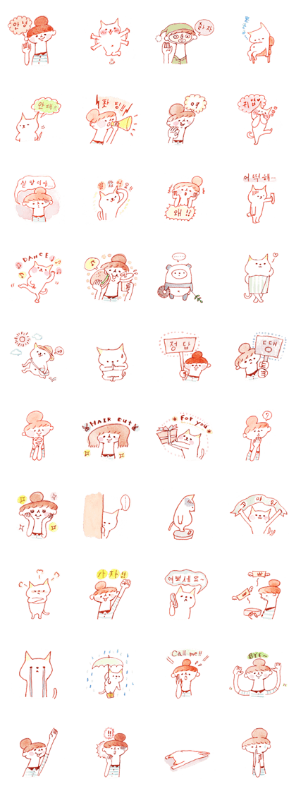 nanako korean Sticker