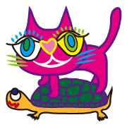 SHOCKING PINKiee the Cat <For basic J>
