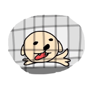 Dog Sticker -Golden Retriever-