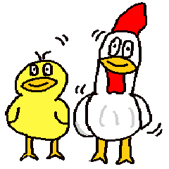 chicken boy&child chicken