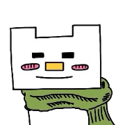 the squre cat