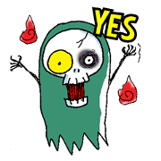 Pee Friendly ghost