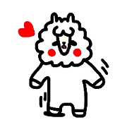 Alpaca of drooping eyes (Revision)