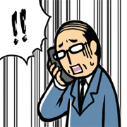 Manga Japanese businessman