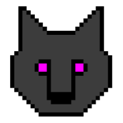 Werewolf Sticker of dot picture.