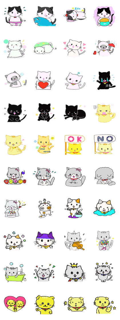 cute cat by Miko