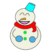 Snowman skiing and snowboarding