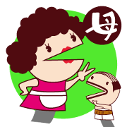 Puppet family-Mom-