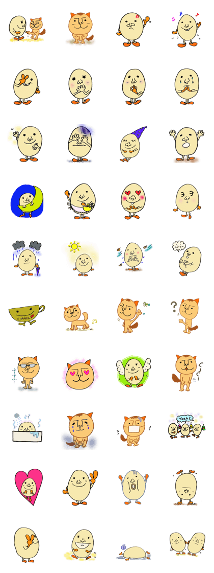 EGG MAN&CAT