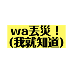Taiwan no.1 slangs