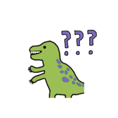 colorful Dinosaurs sticker