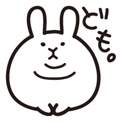 Bucyagisan-rabbit stickers-