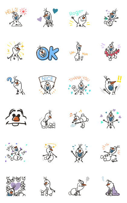 Olaf and the Snowgies