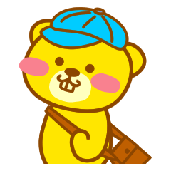 幸福的黃色熊