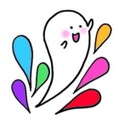 Rainbow ghost