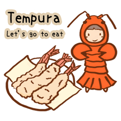 Let's go to eat. Sushi,tempura,ramen...